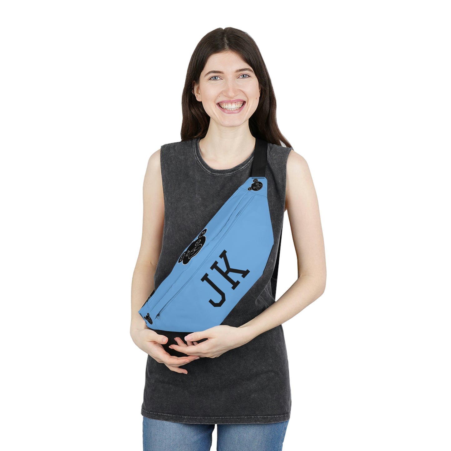 Jk Large Fanny/Back Sling Carrier 💙(Blue)