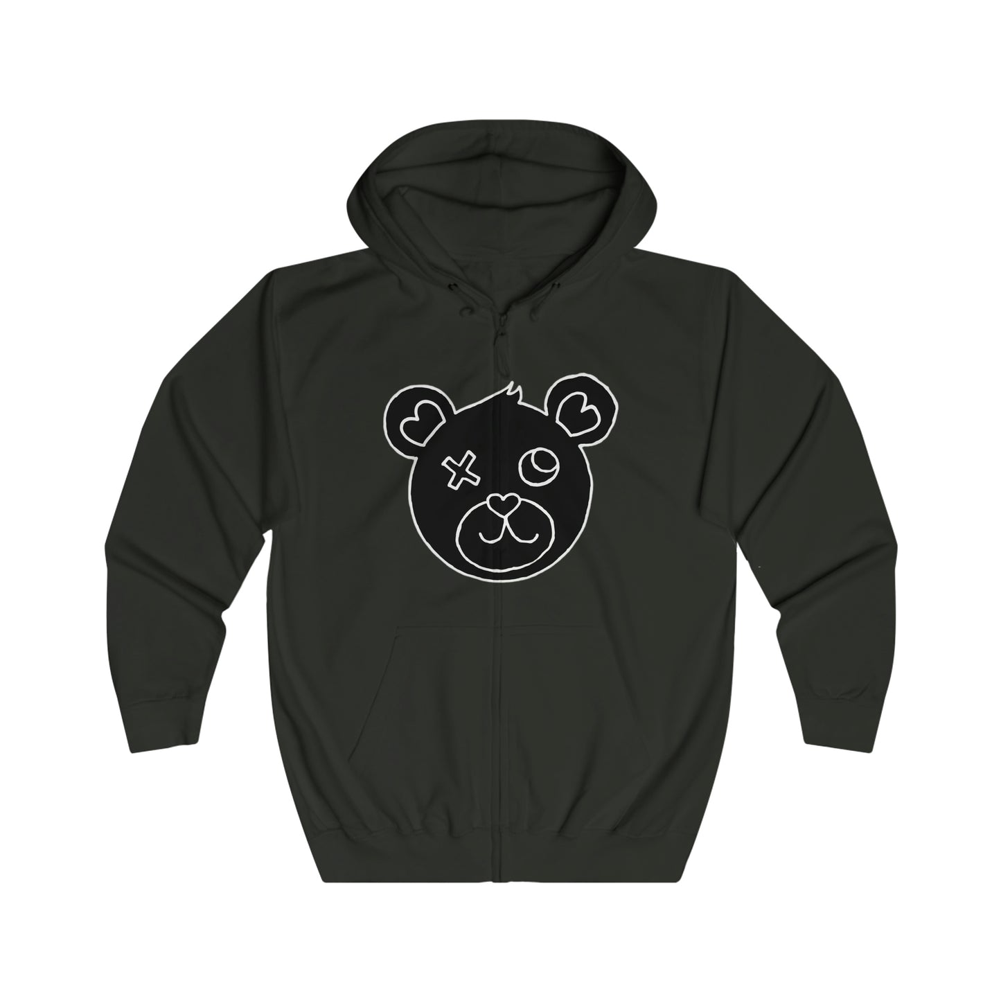 LoVE Bear (Unisex) Full Zip Hoodie