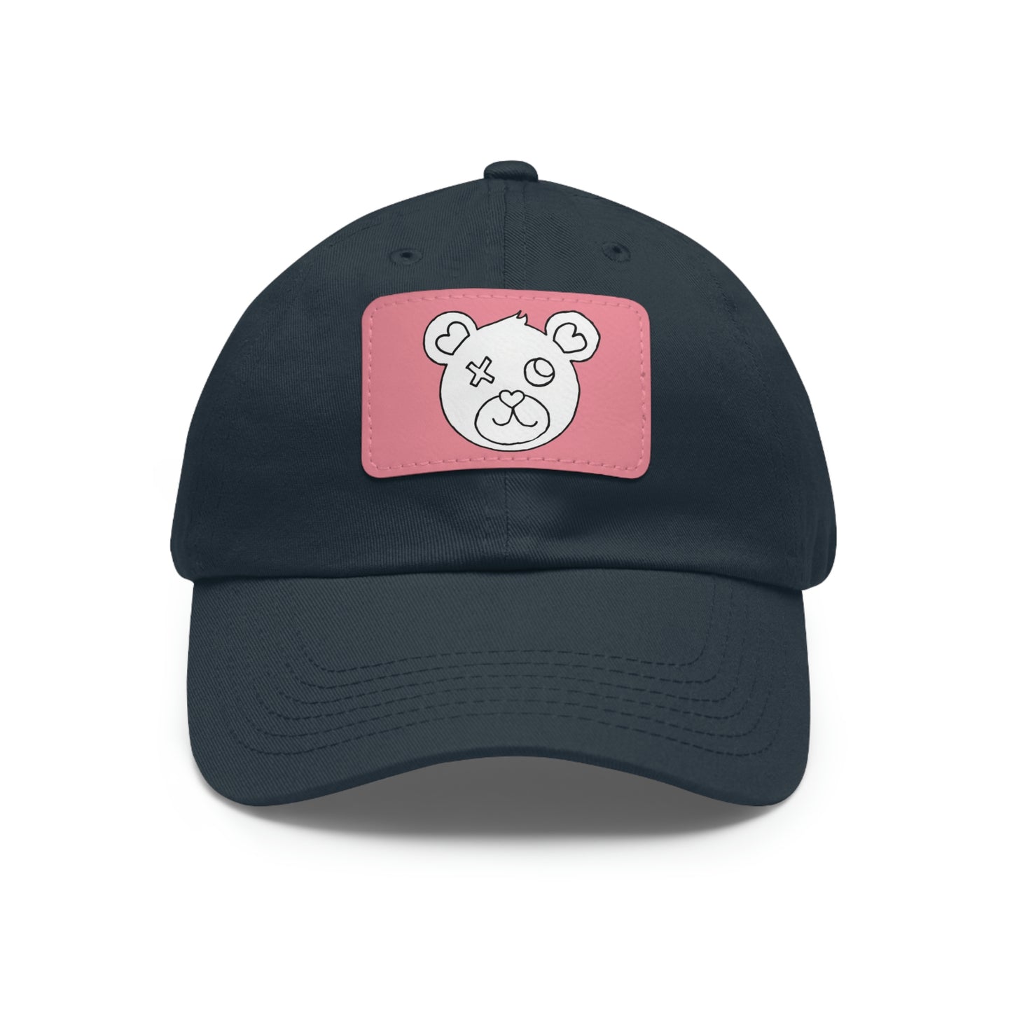 Jk LoVE Bear (Dad) Hat with Leather Patch