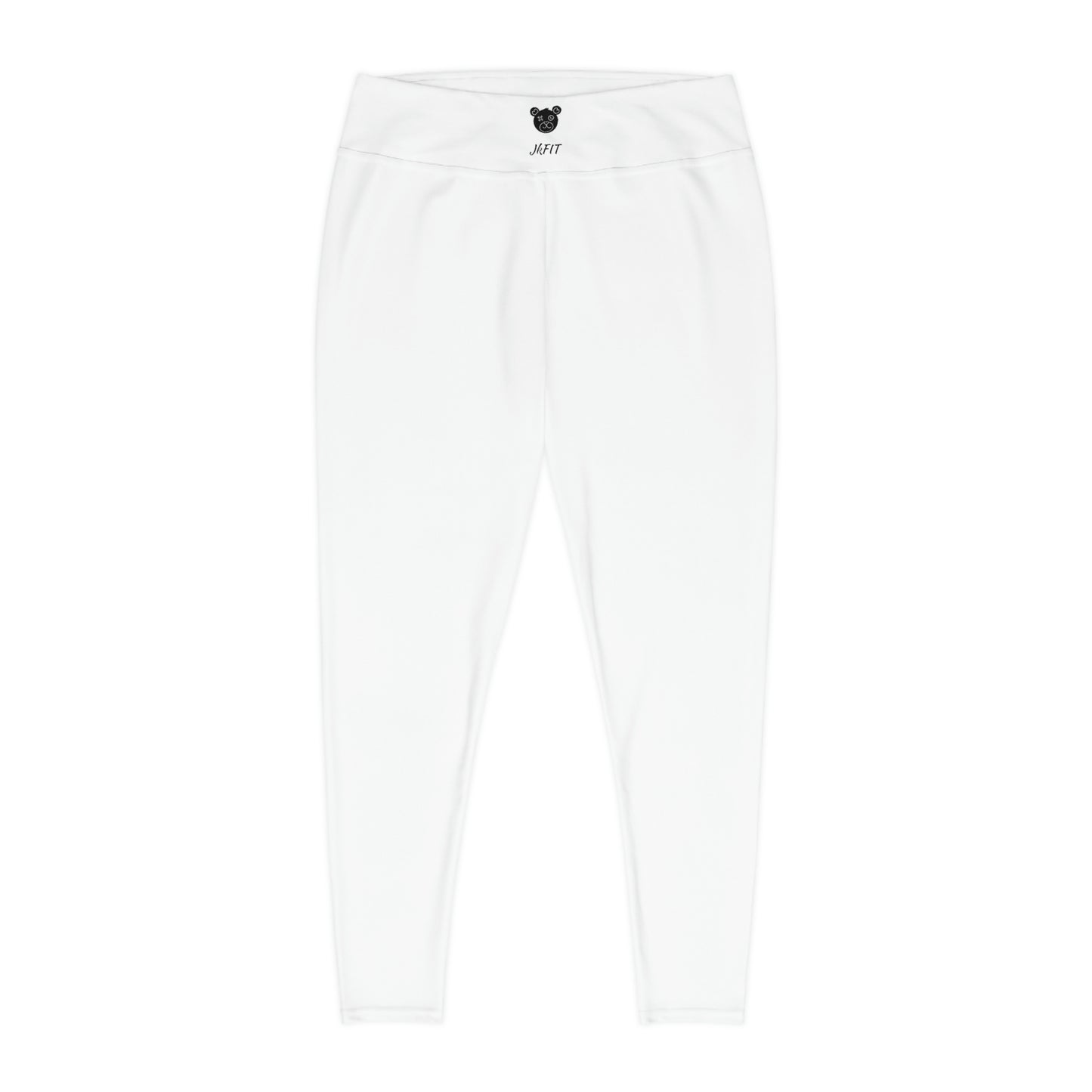 Jk FIT -  🤍Plus Size Leggings  (White) 3x-6x