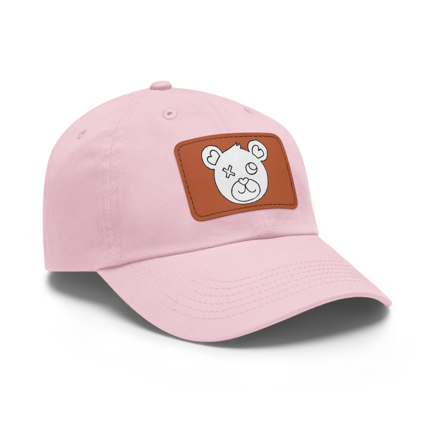 Jk LoVE Bear (Dad) Hat with Leather Patch