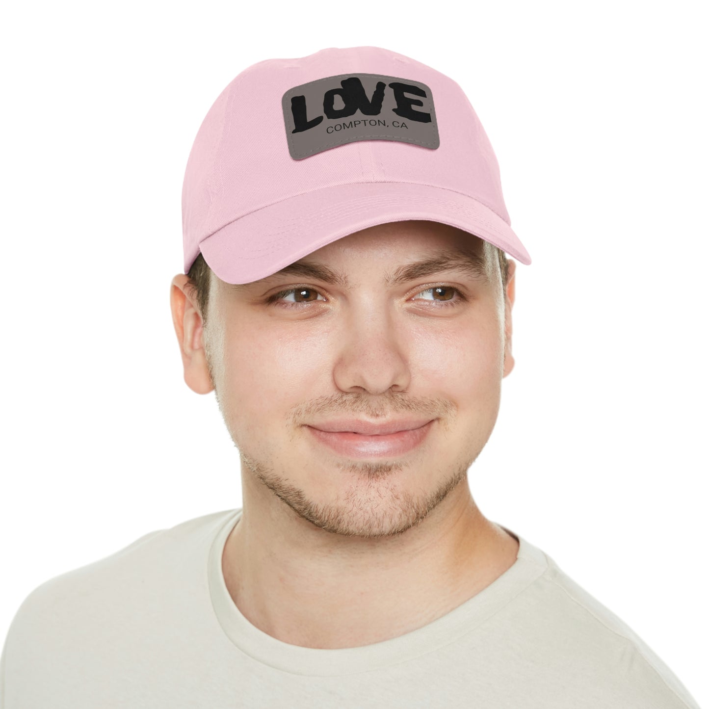 Jk LOVE (Dad) Hat with Leather Patch