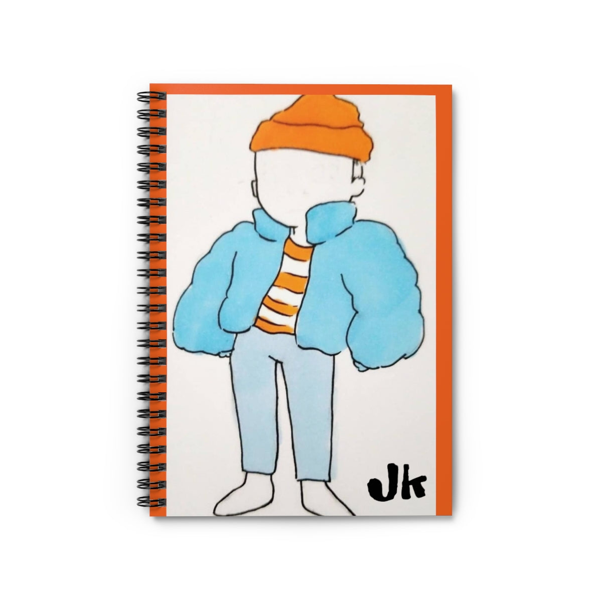 JkSpiral Notebook - Ruled Line