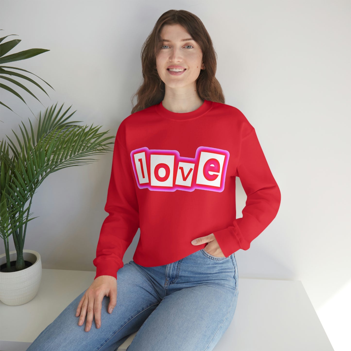 Jk lOVE (Unisex) Heavy Blend™ Crewneck Sweatshirt