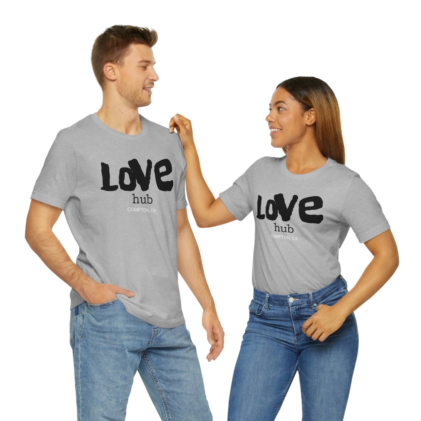 Jk LOVE  Unisex Jersey Short Sleeve Tee