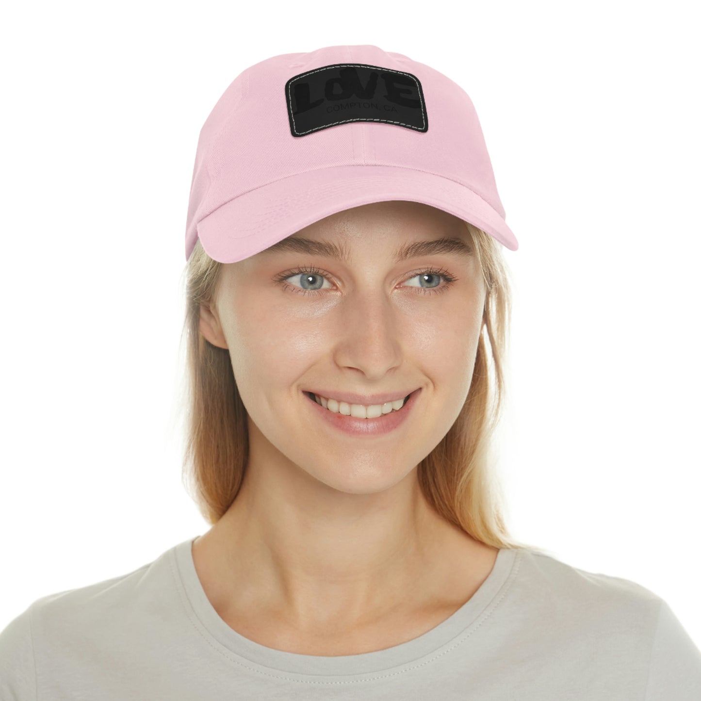 Jk LOVE (Dad) Hat with Leather Patch