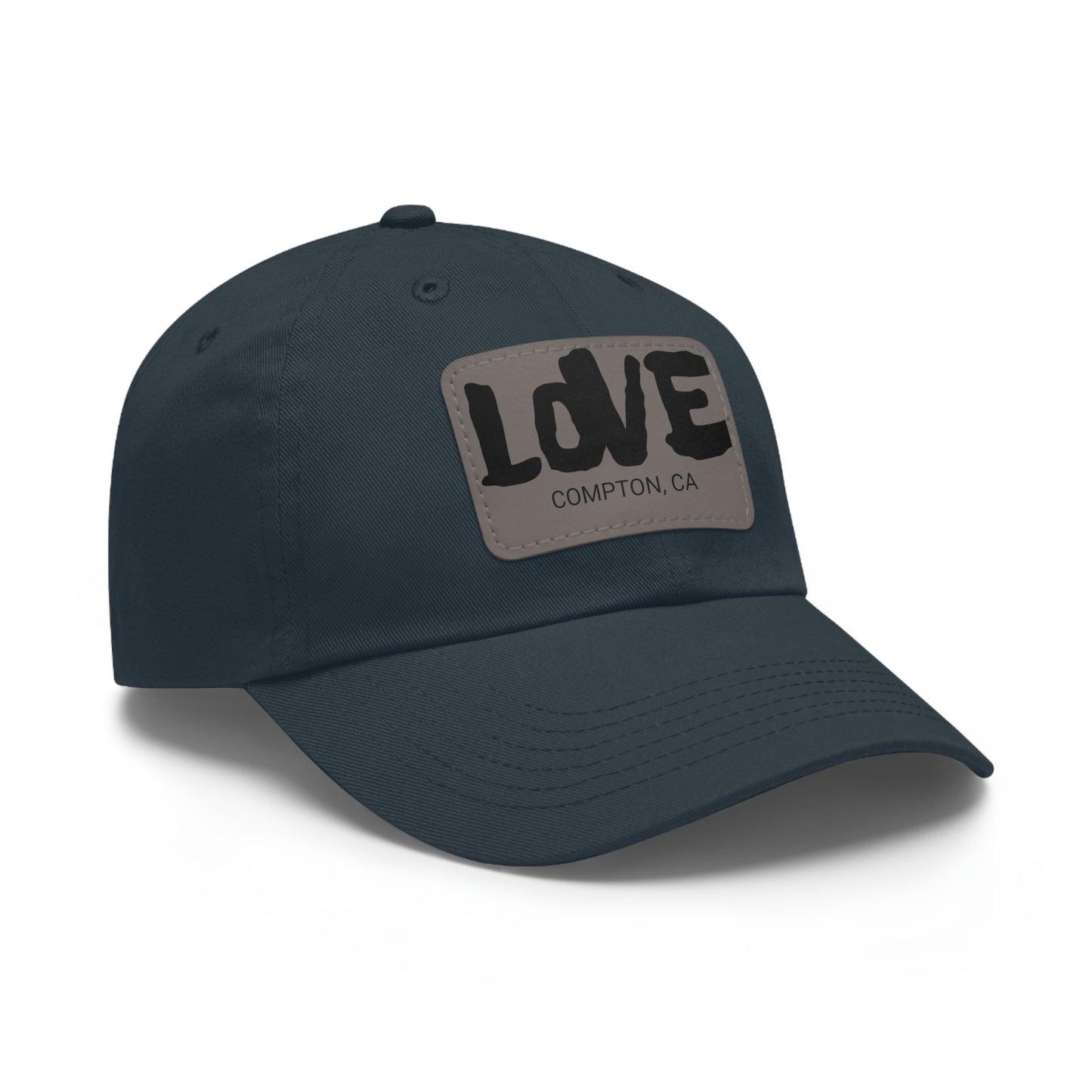 Jk LOVE (Dad) Hat with Leather Patch