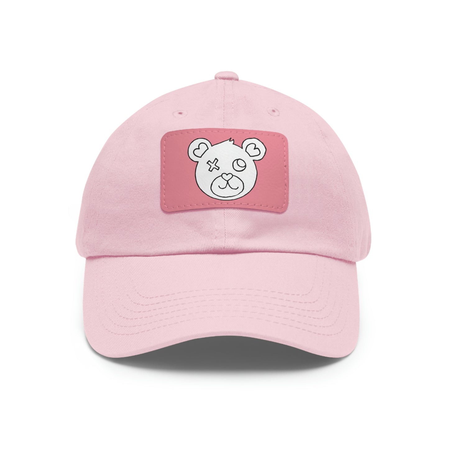 Jk LoVE Bear (Dad) Hat with Leather Patch