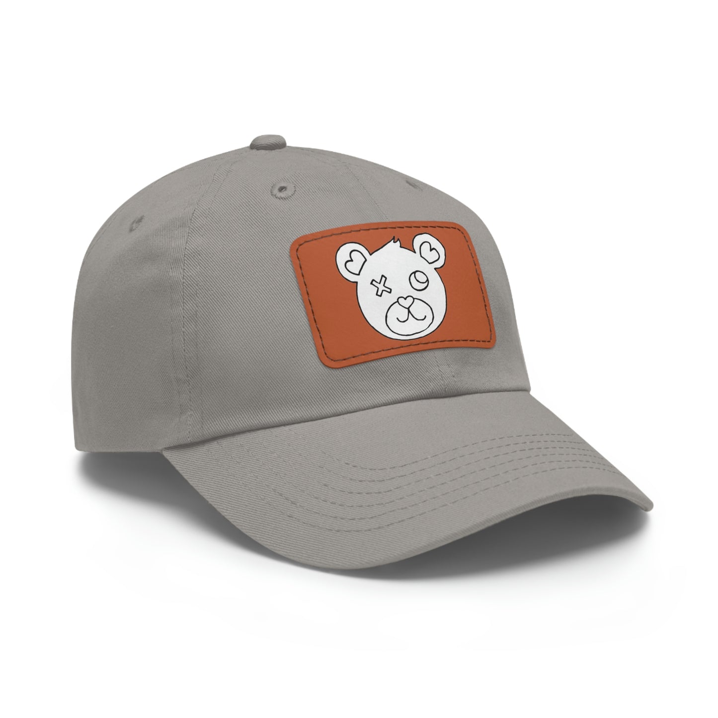 Jk LoVE Bear (Dad) Hat with Leather Patch