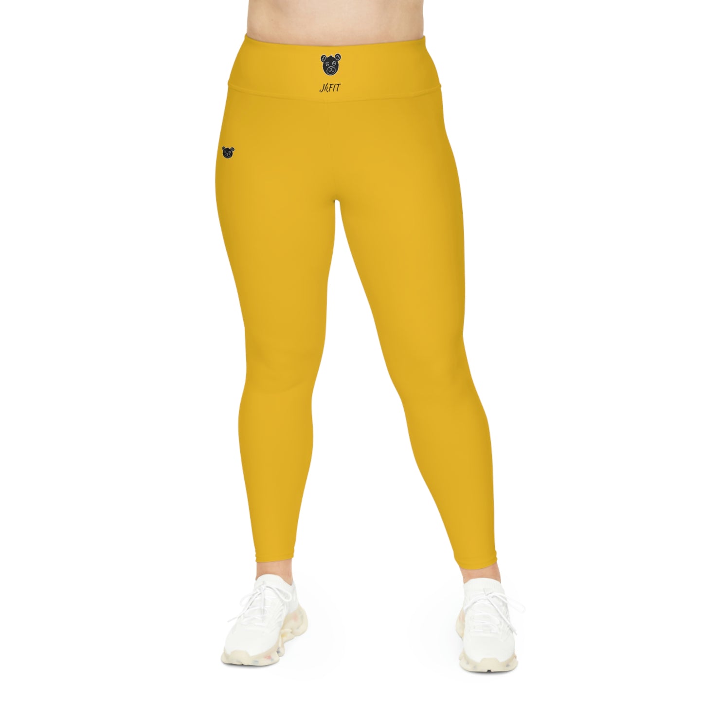 Jk FIT 💛 - Plus Size Leggings (Green) 3x-6x