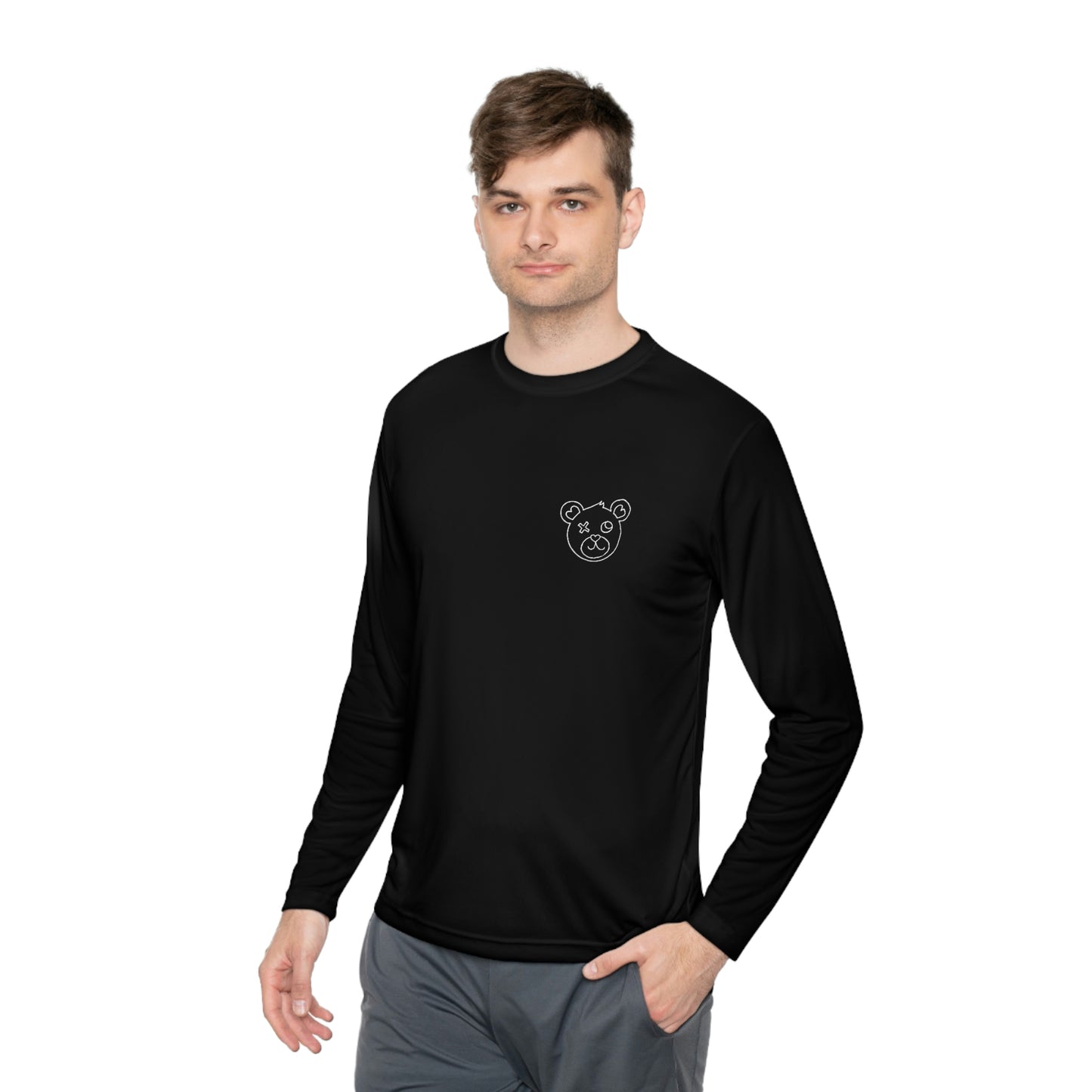 Jk LoVE Bear  Long Sleeve Tee  xs-4xl