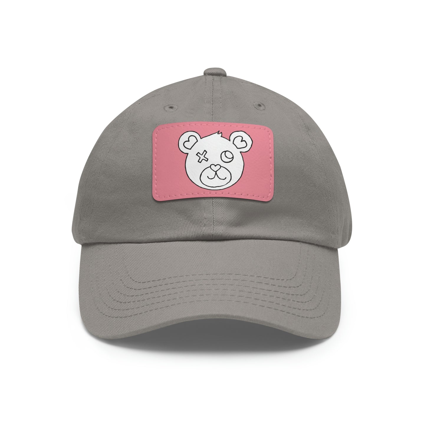 Jk LoVE Bear (Dad) Hat with Leather Patch