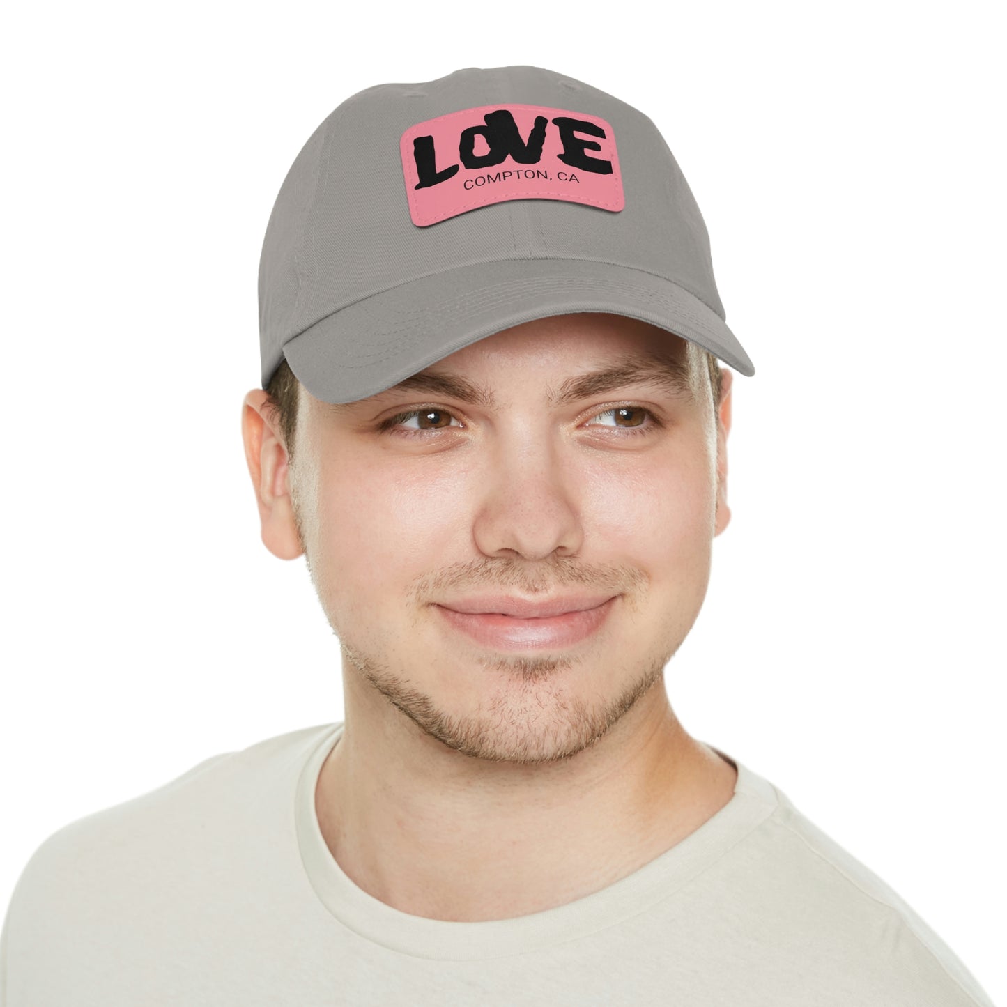 Jk LOVE (Dad) Hat with Leather Patch