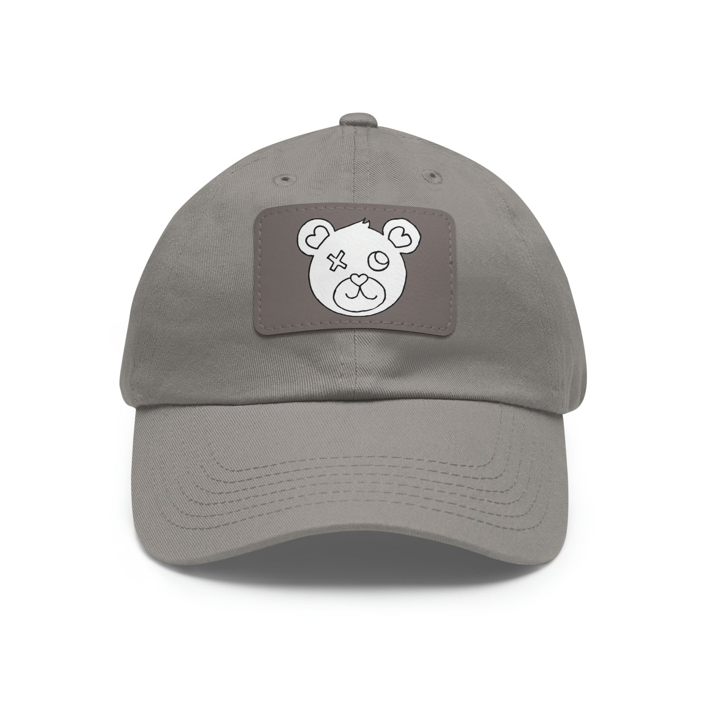 Jk LoVE Bear (Dad) Hat with Leather Patch