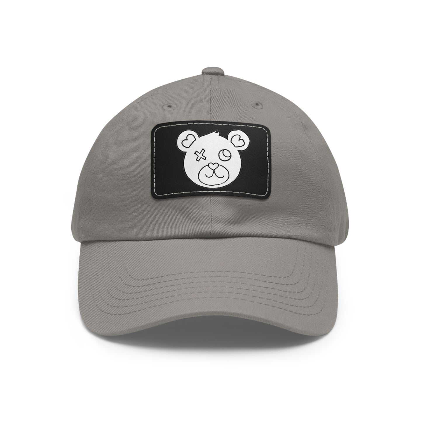 Jk LoVE Bear (Dad) Hat with Leather Patch