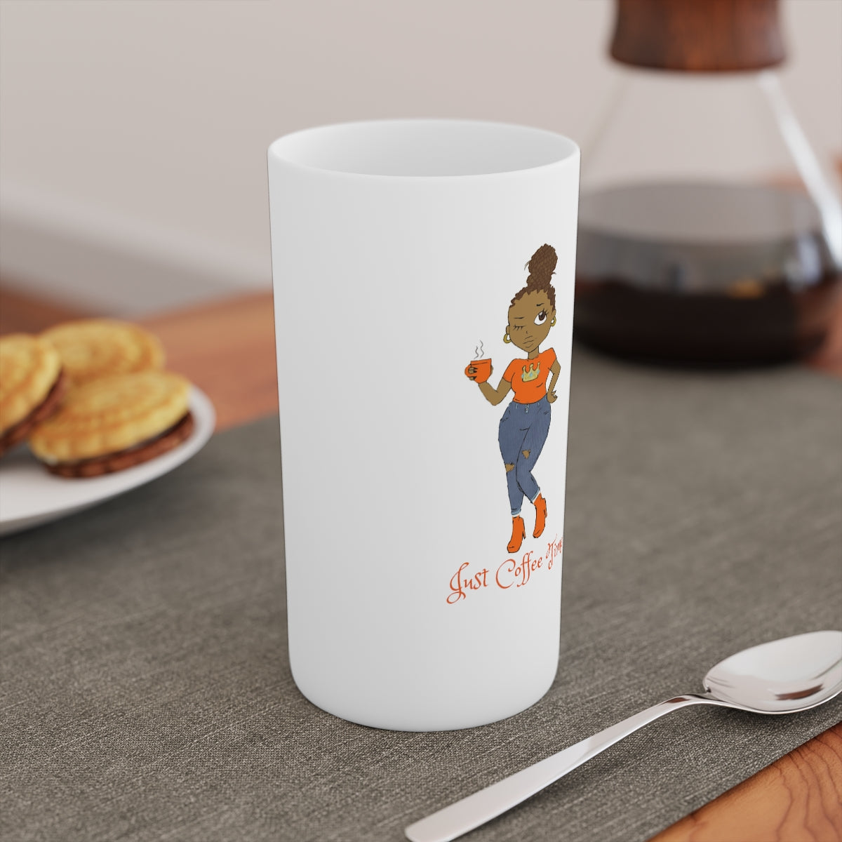 Jk (Conical) Coffee Mugs  8oz/ 12oz)