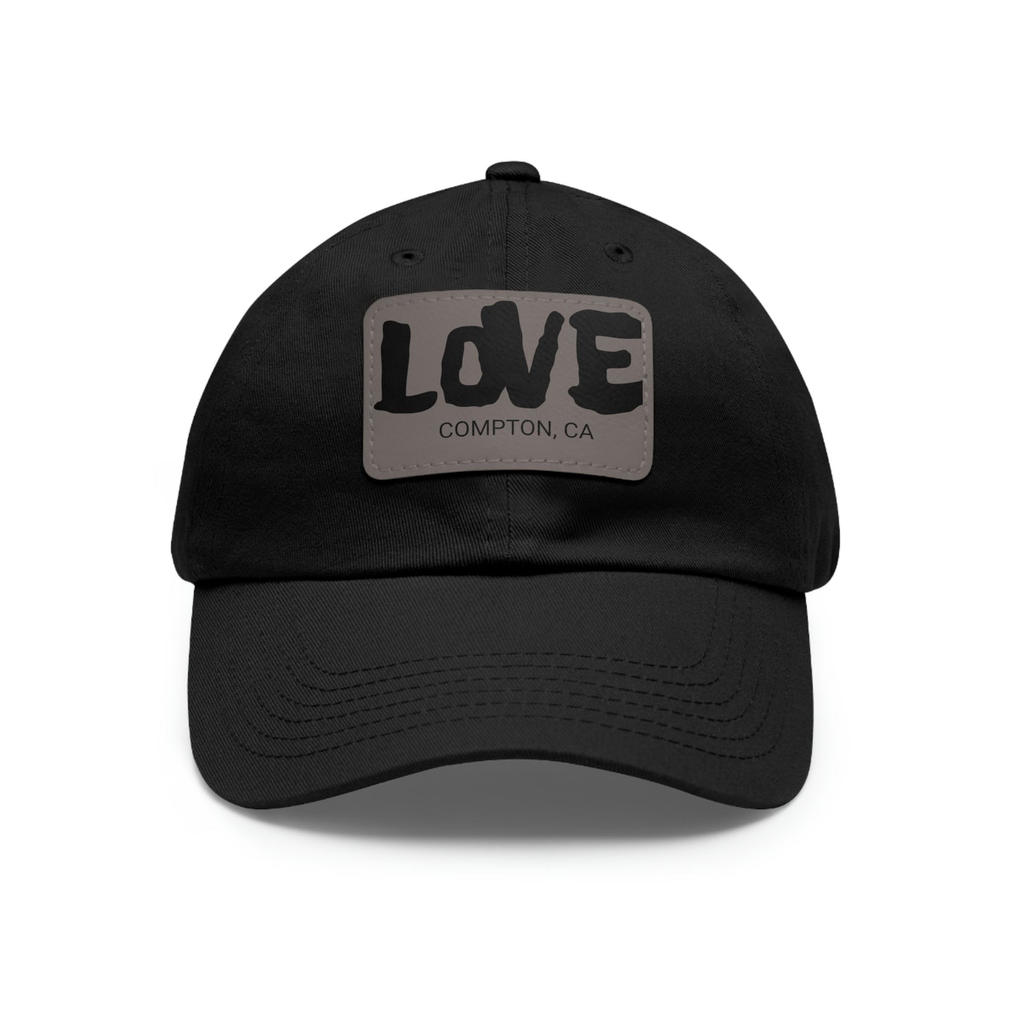 Jk LOVE (Dad) Hat with Leather Patch