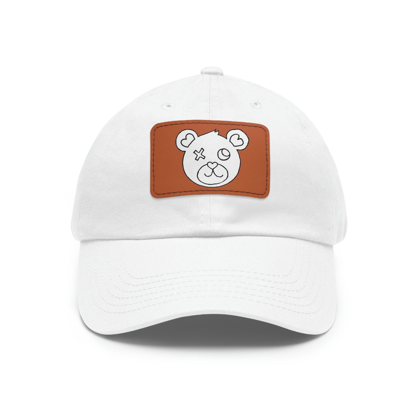 Jk LoVE Bear (Dad) Hat with Leather Patch