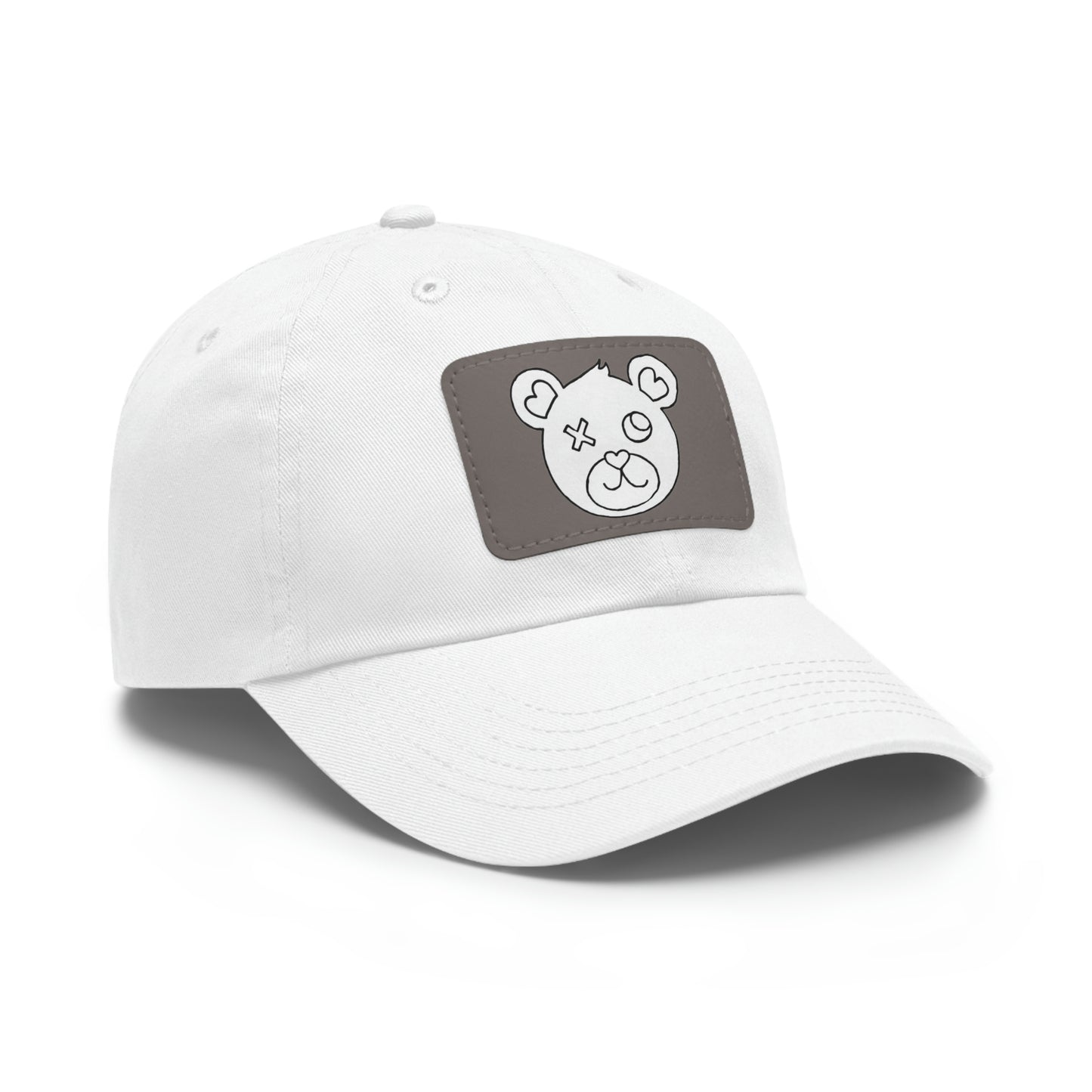 Jk LoVE Bear (Dad) Hat with Leather Patch