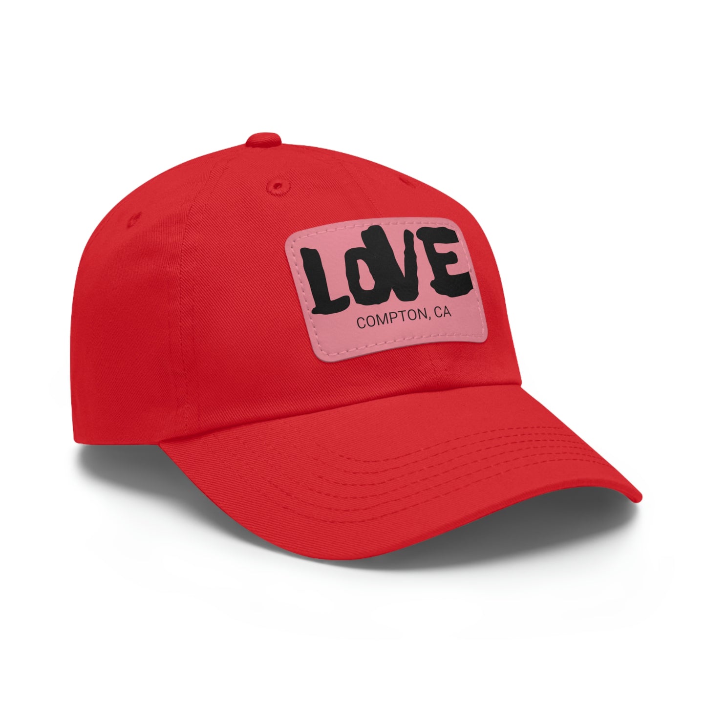 Jk LOVE (Dad) Hat with Leather Patch