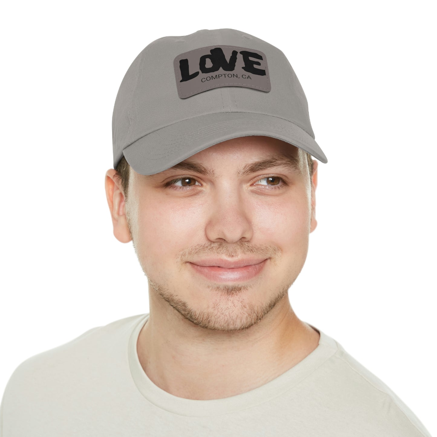 Jk LOVE (Dad) Hat with Leather Patch