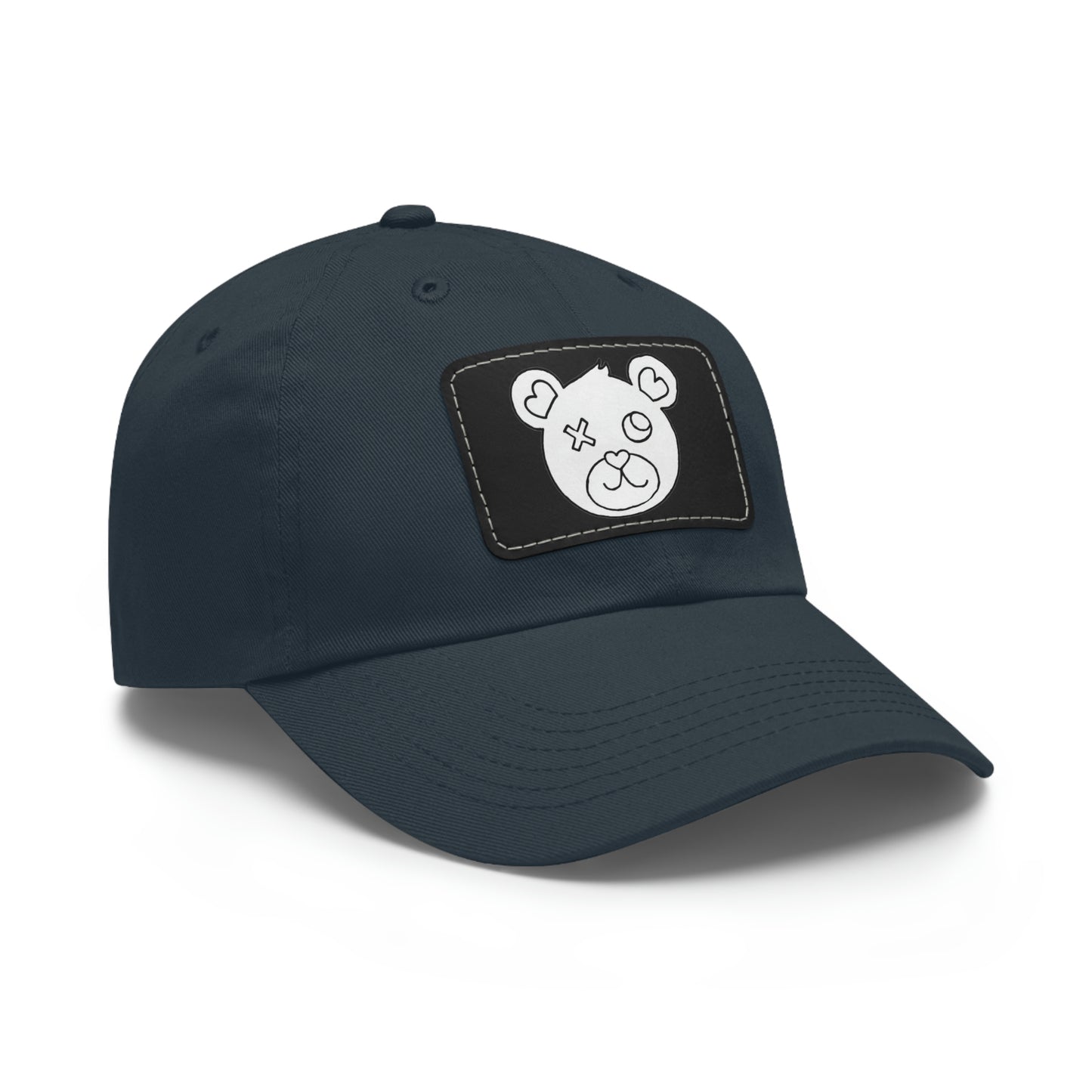 Jk LoVE Bear (Dad) Hat with Leather Patch