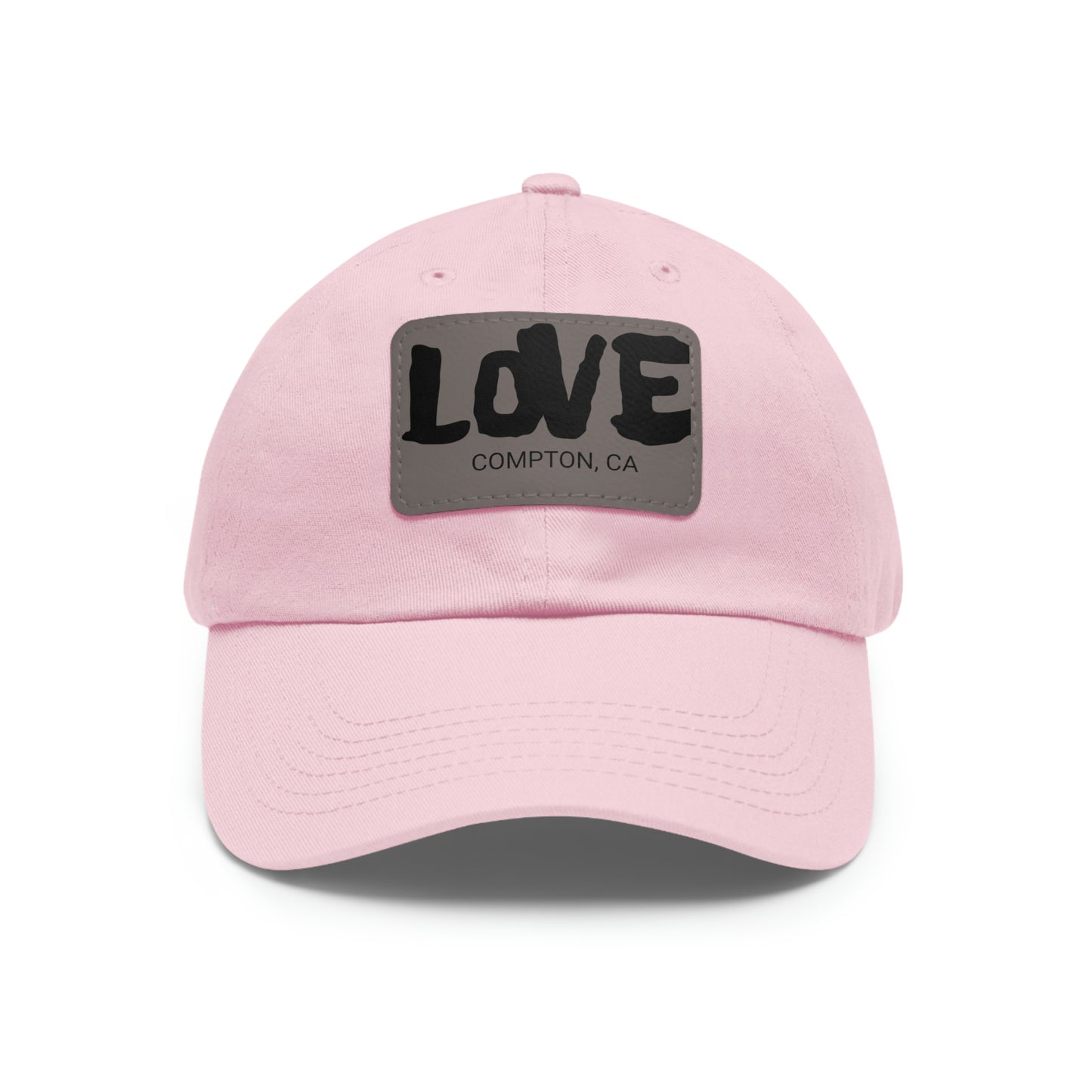 Jk LOVE (Dad) Hat with Leather Patch