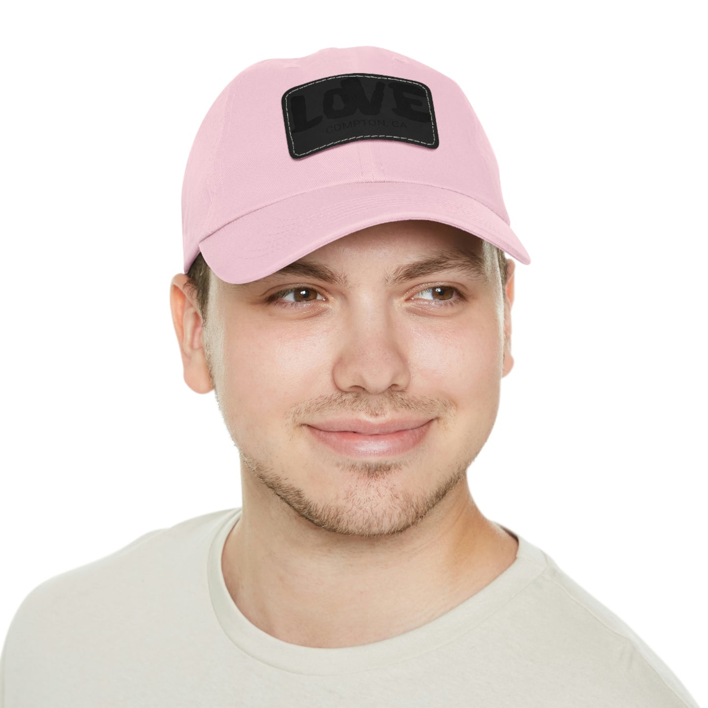 Jk LOVE (Dad) Hat with Leather Patch