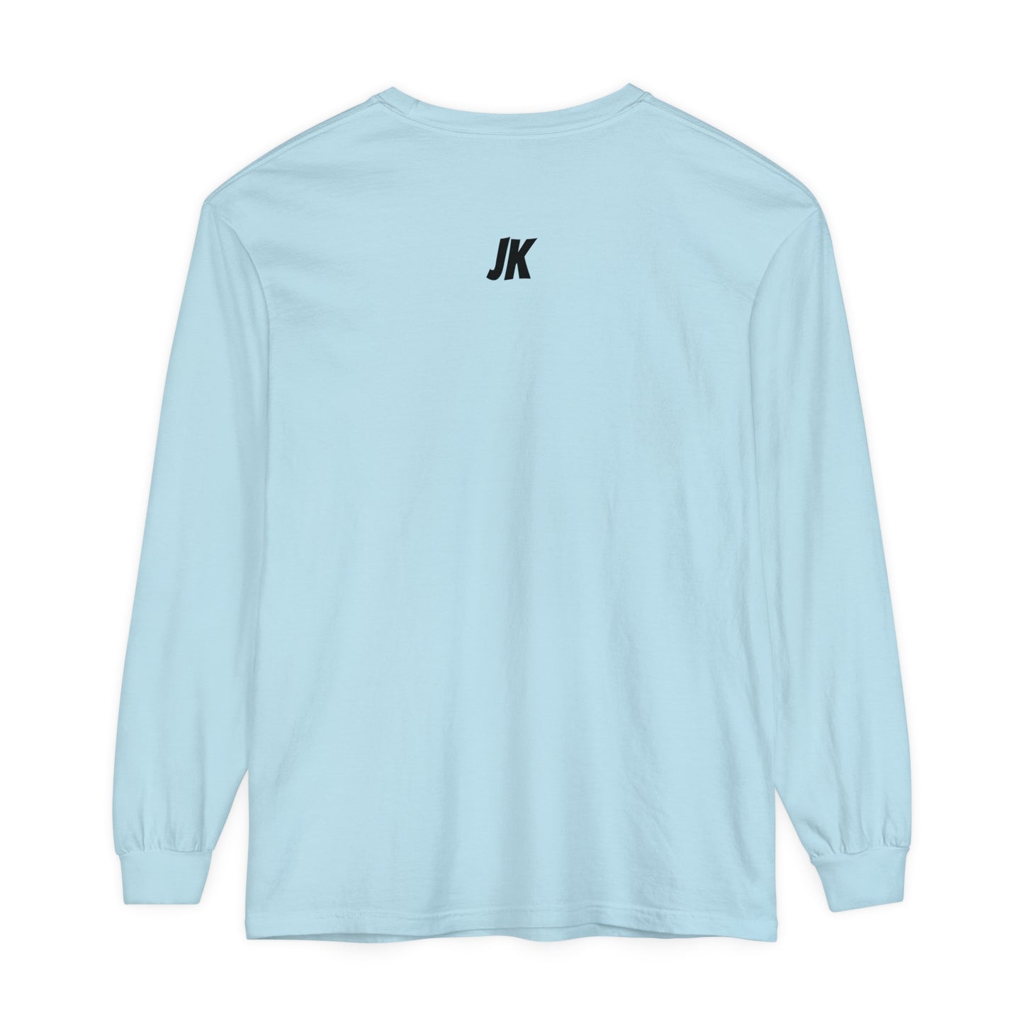 Jk PaPa Bear  - Unisex Garment-dyed Long Sleeve T-Shirt