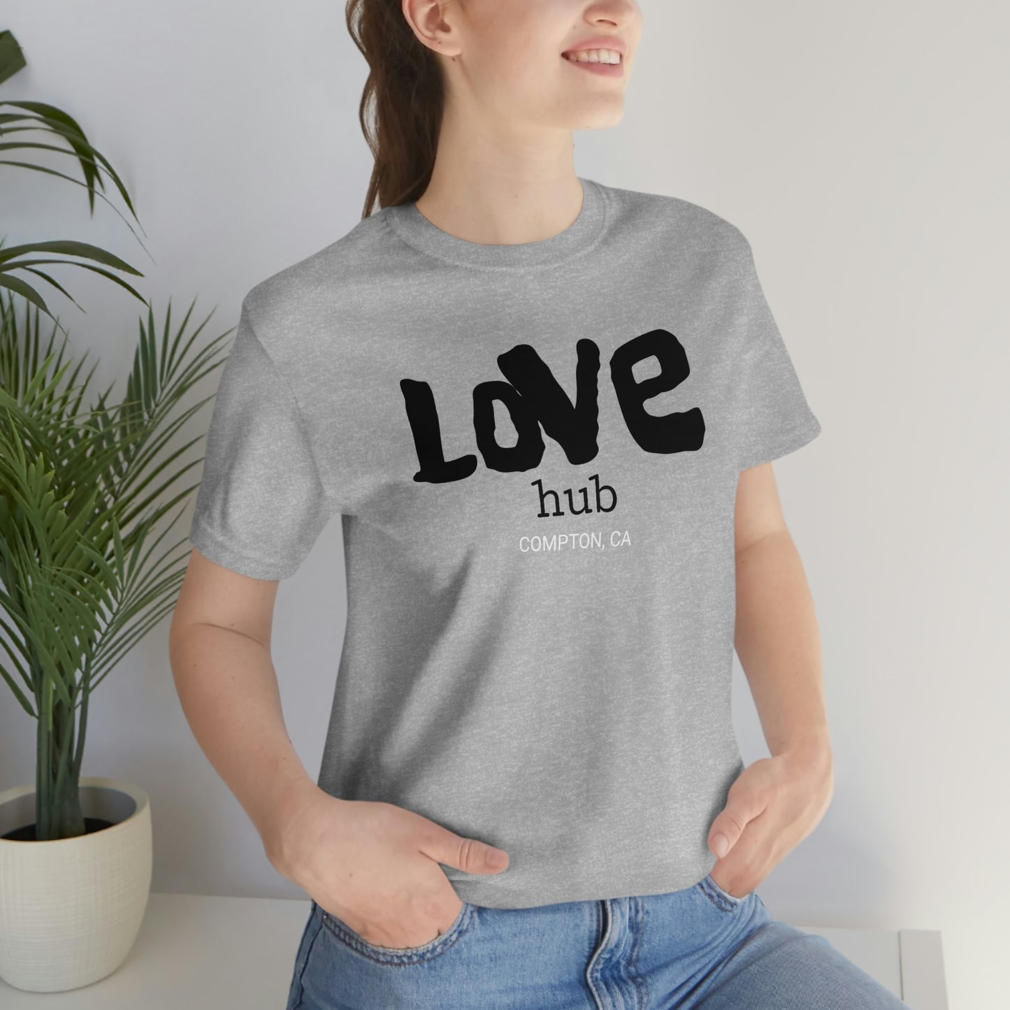 Jk LOVE  Unisex Jersey Short Sleeve Tee