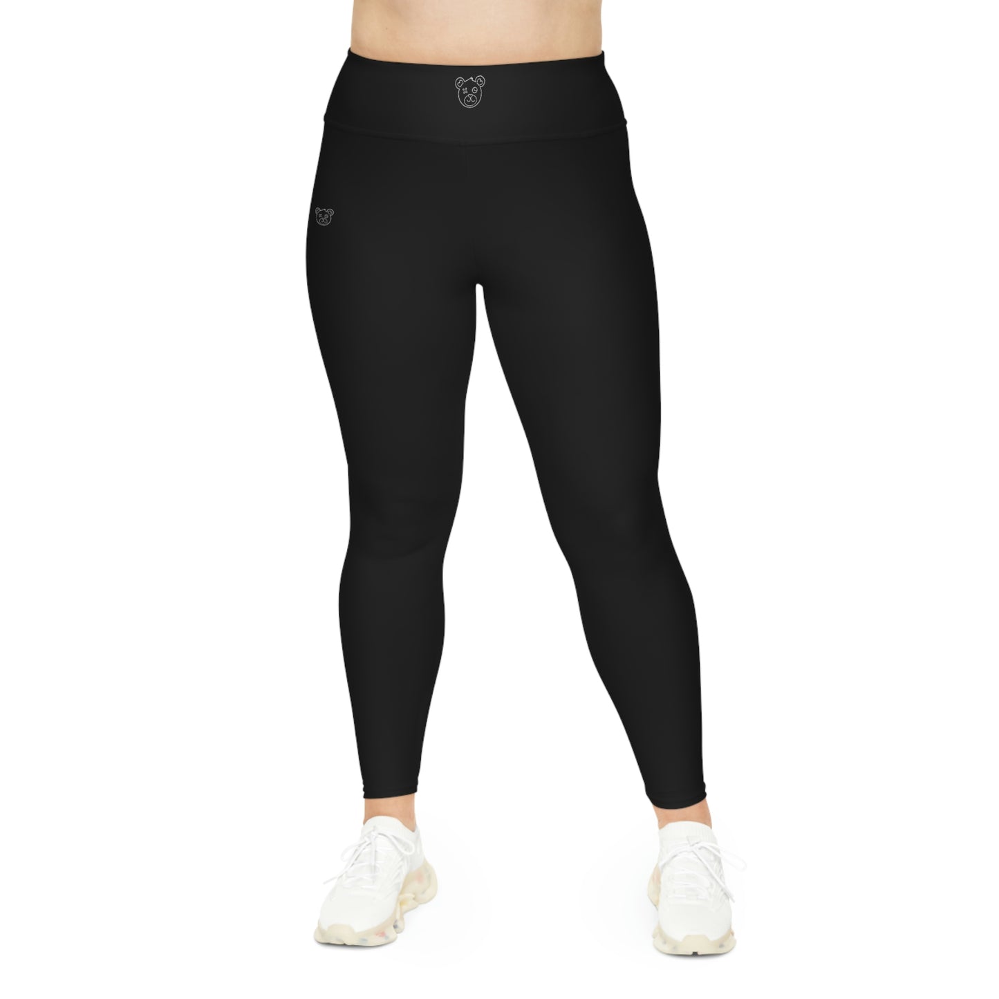 Jk FIT 🖤 - Plus Size Leggings (Black) 3x-6x