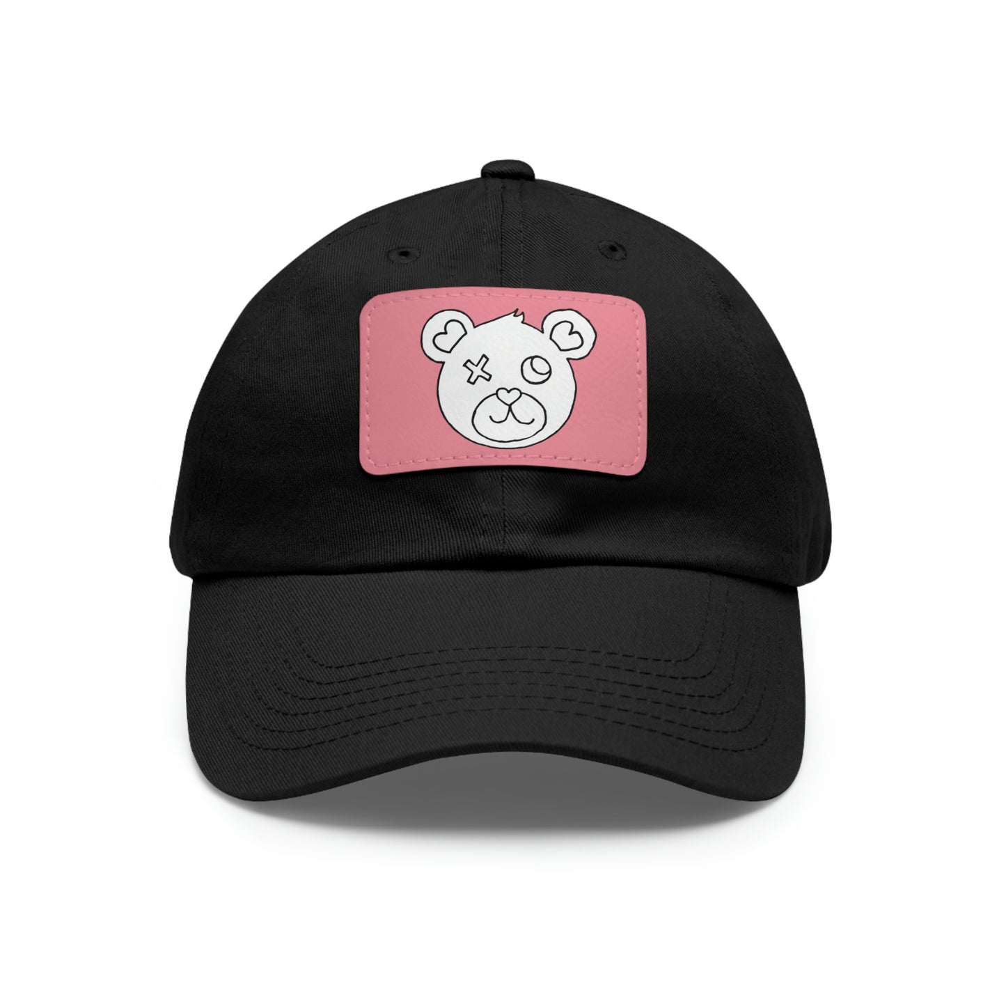 Jk LoVE Bear (Dad) Hat with Leather Patch