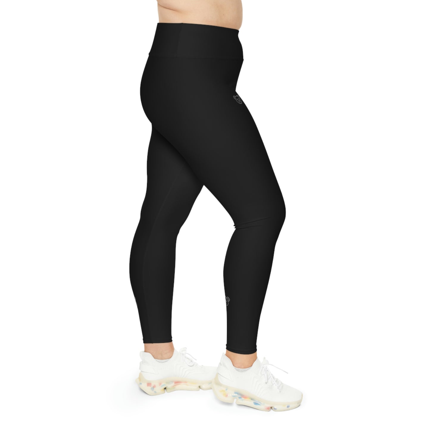 Jk FIT 🖤 - Plus Size Leggings (Black) 3x-6x