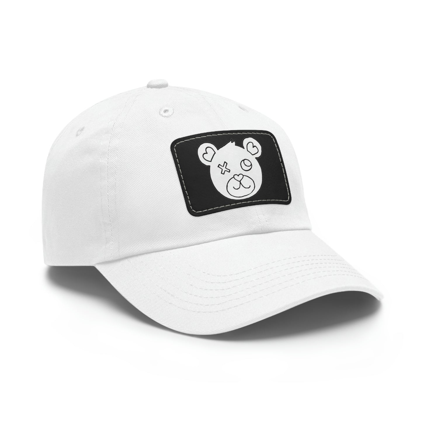 Jk LoVE Bear (Dad) Hat with Leather Patch