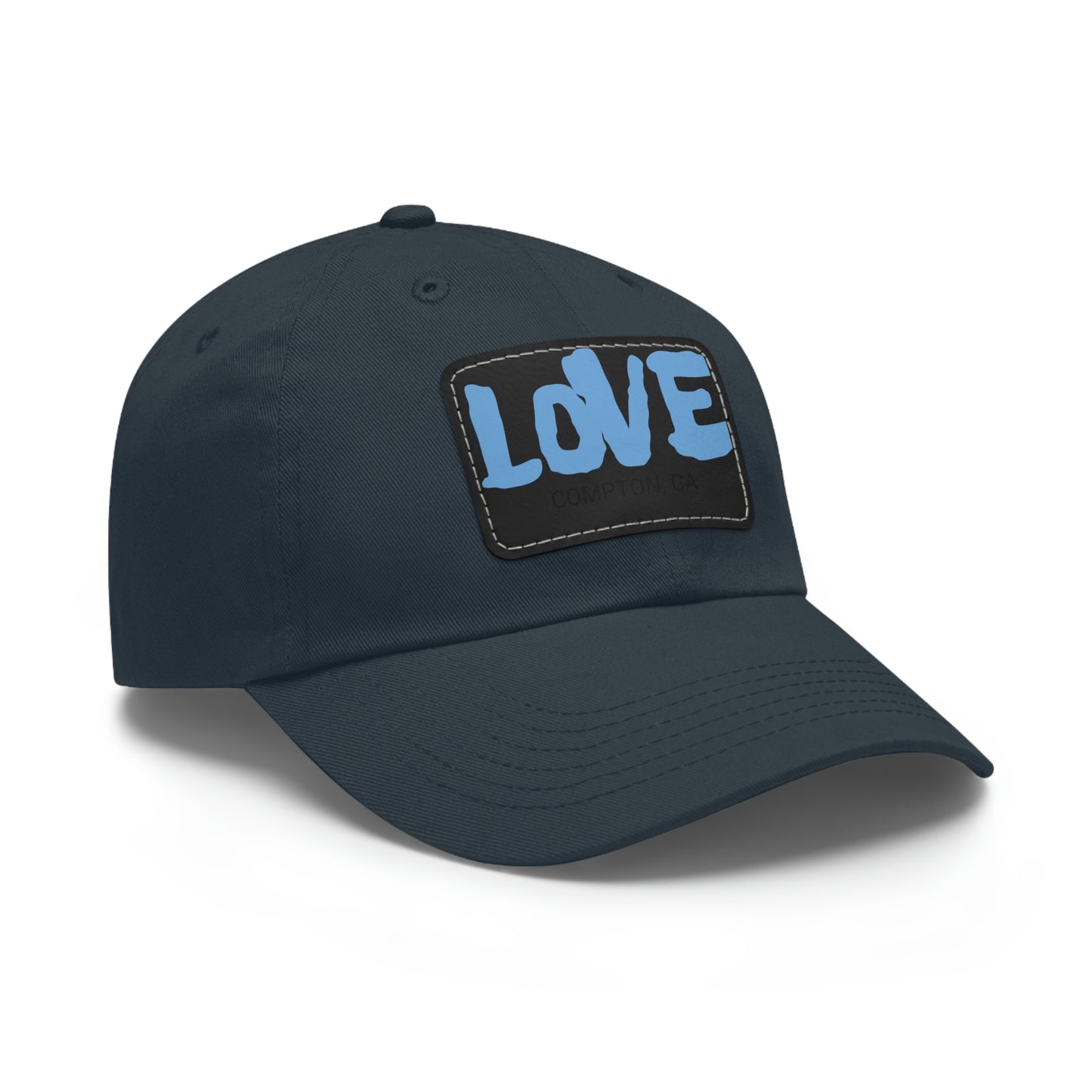 Jk LOVE (Dad) Hat with Leather Patch