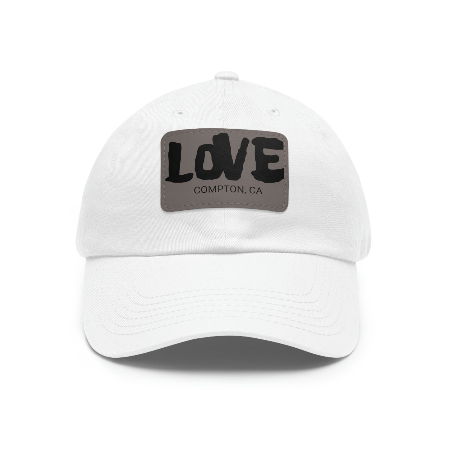 Jk LOVE (Dad) Hat with Leather Patch