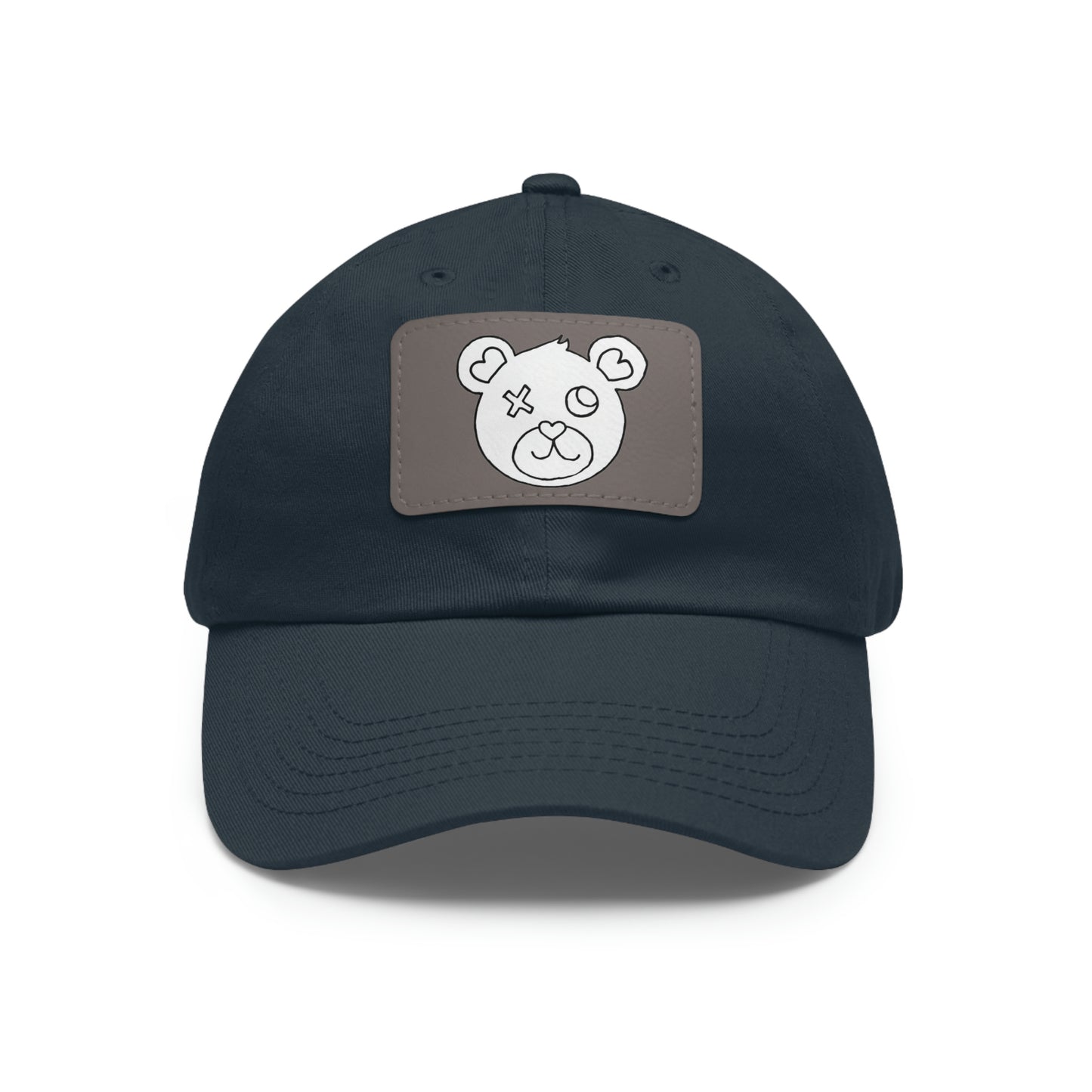 Jk LoVE Bear (Dad) Hat with Leather Patch