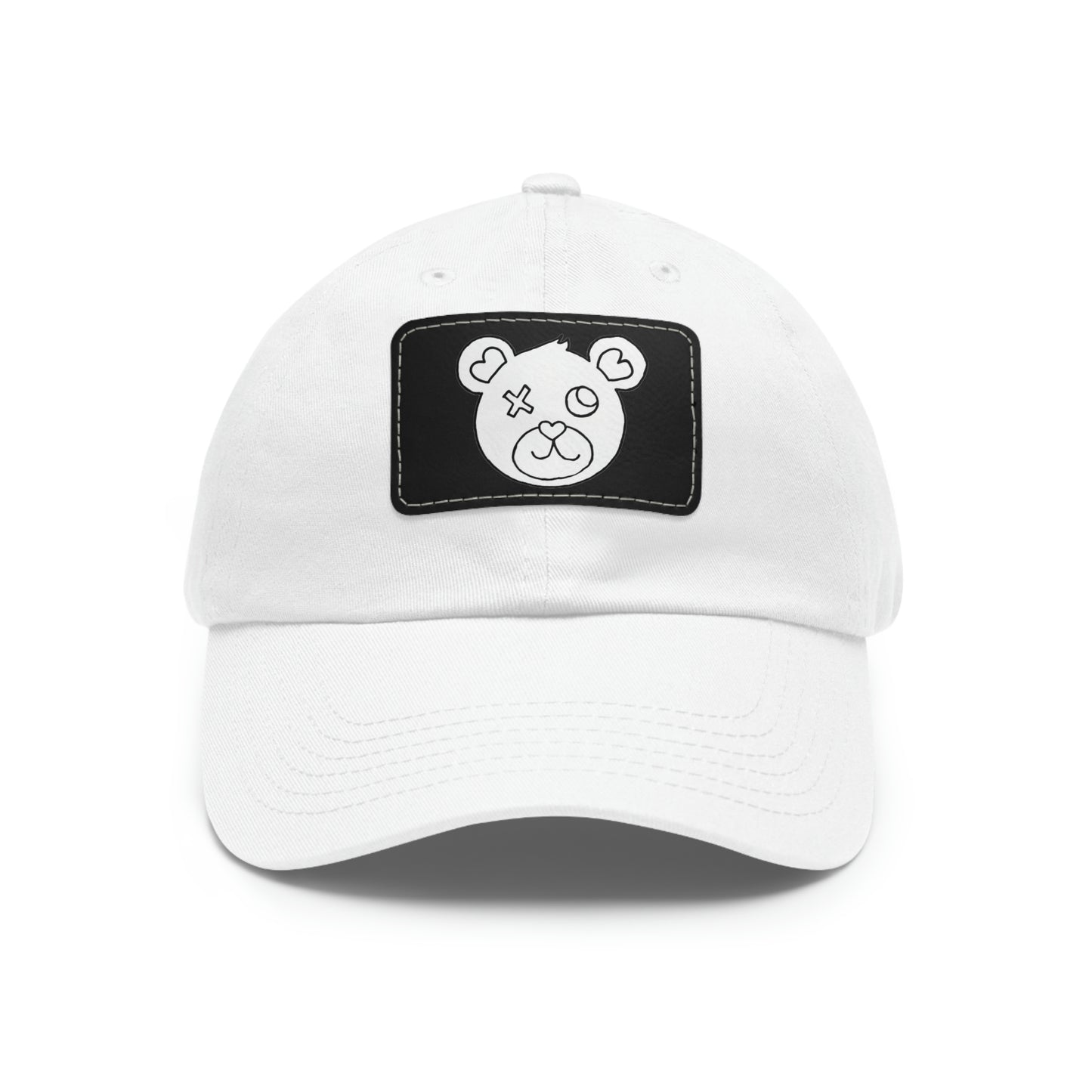 Jk LoVE Bear (Dad) Hat with Leather Patch