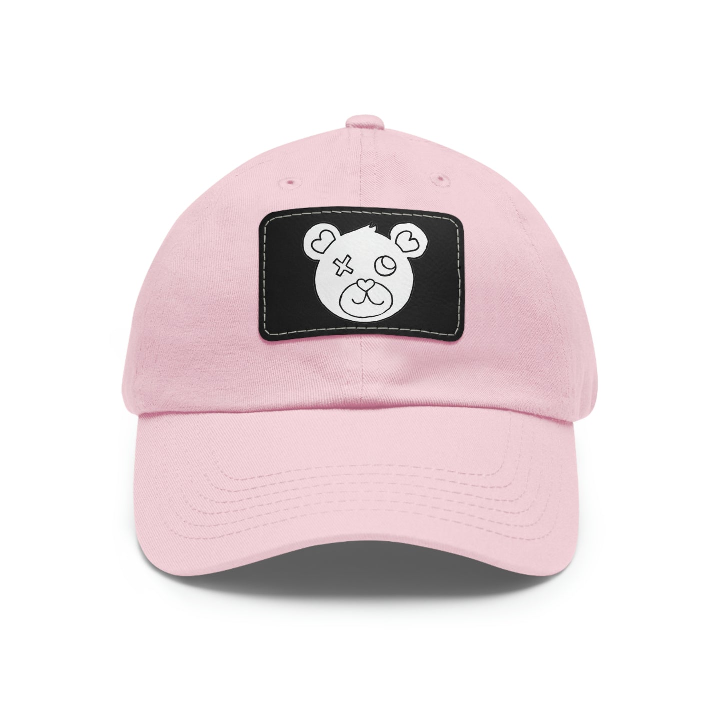 Jk LoVE Bear (Dad) Hat with Leather Patch