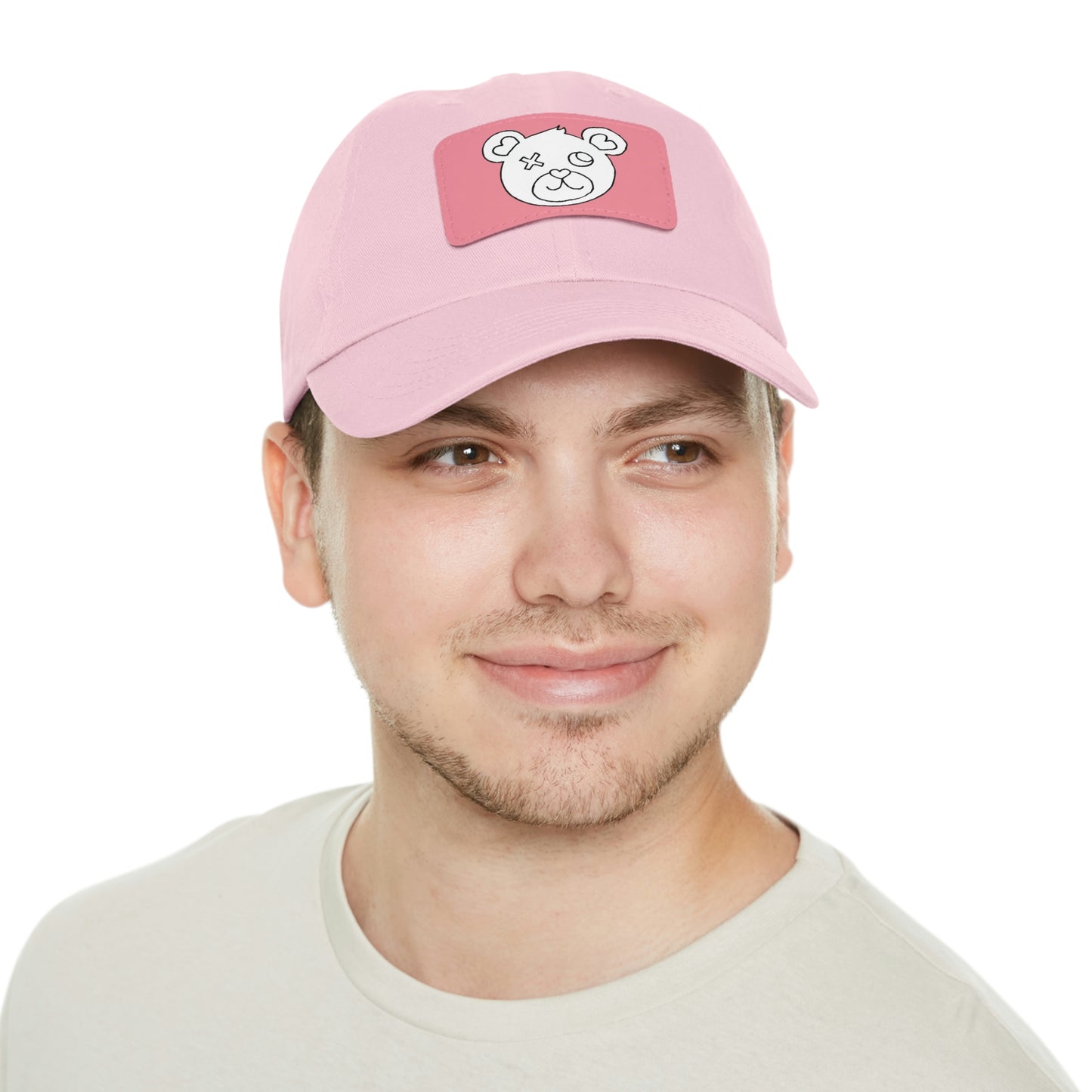 Jk LoVE Bear (Dad) Hat with Leather Patch