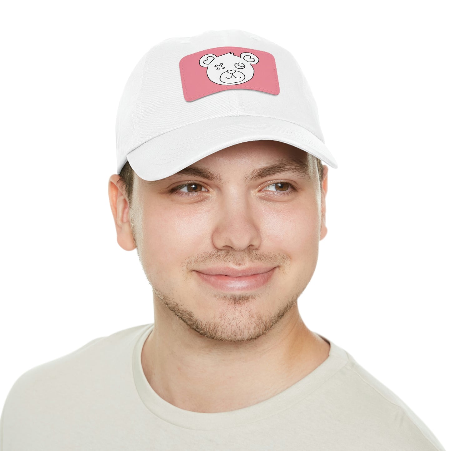 Jk LoVE Bear (Dad) Hat with Leather Patch