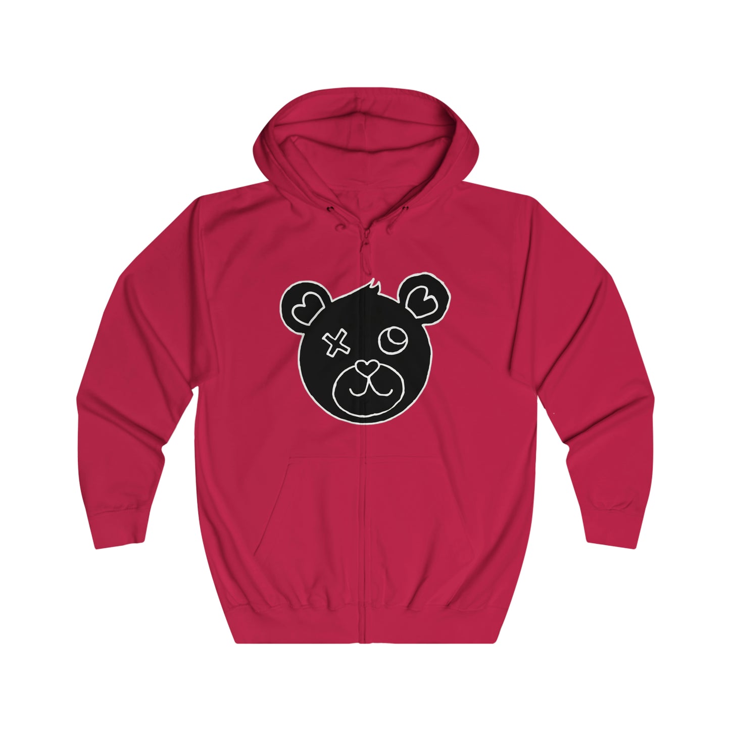 LoVE Bear (Unisex) Full Zip Hoodie