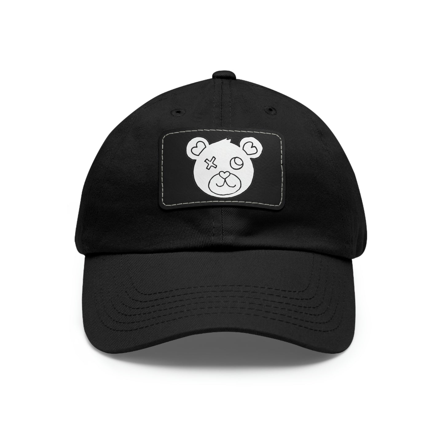 Jk LoVE Bear (Dad) Hat with Leather Patch