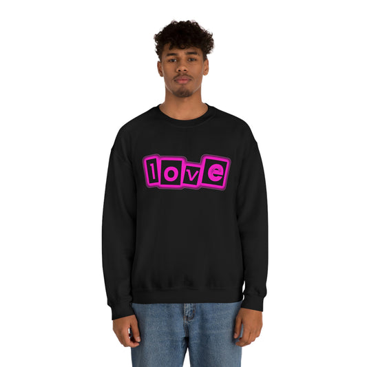 lOVE (Unisex) Heavy Blend™ Crewneck Sweatshirt