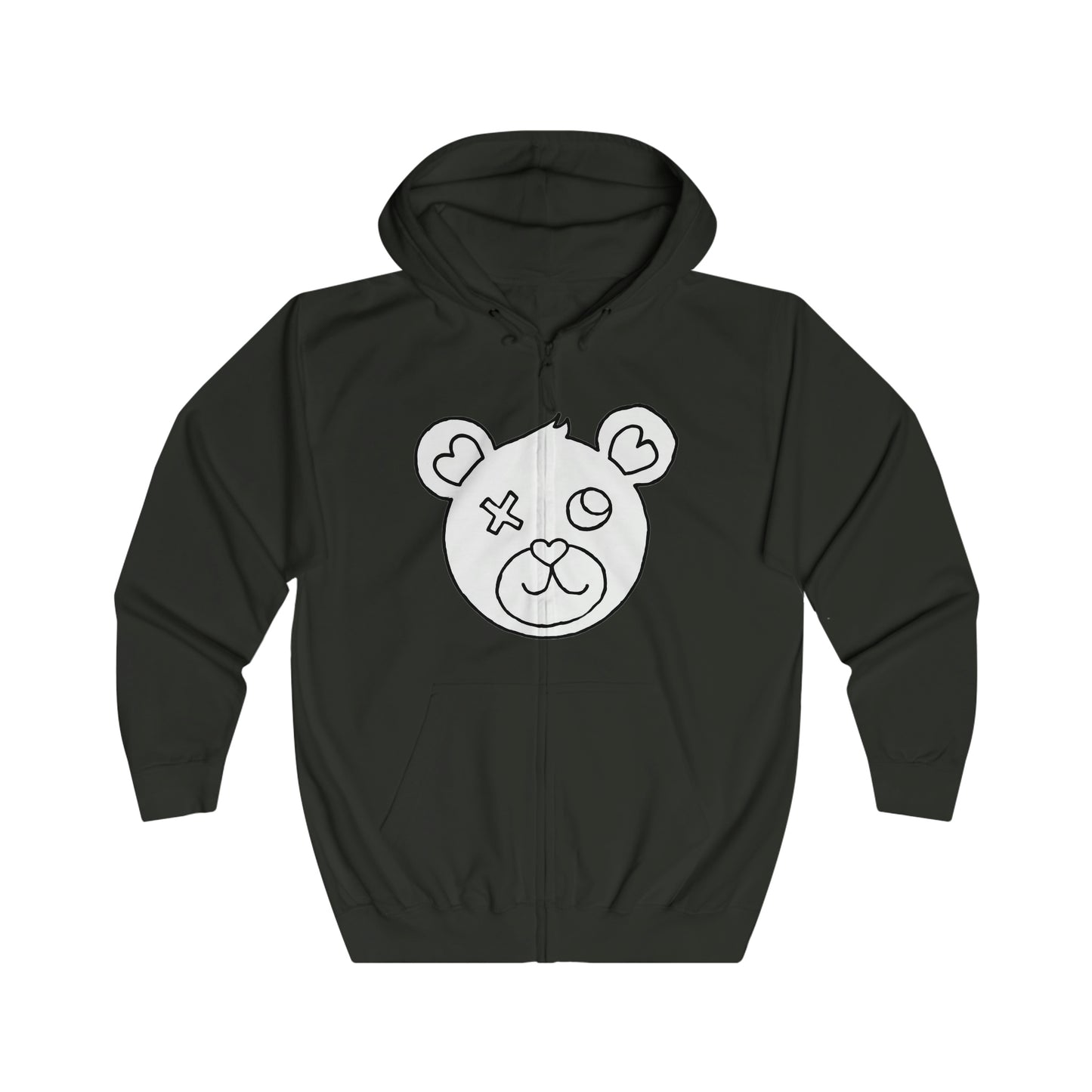 LoVE Bear (Unisex) Full Zip Hoodie