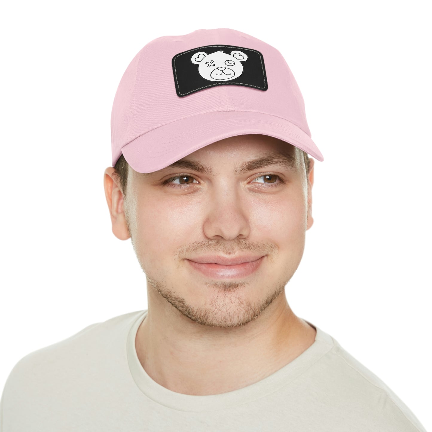 Jk LoVE Bear (Dad) Hat with Leather Patch