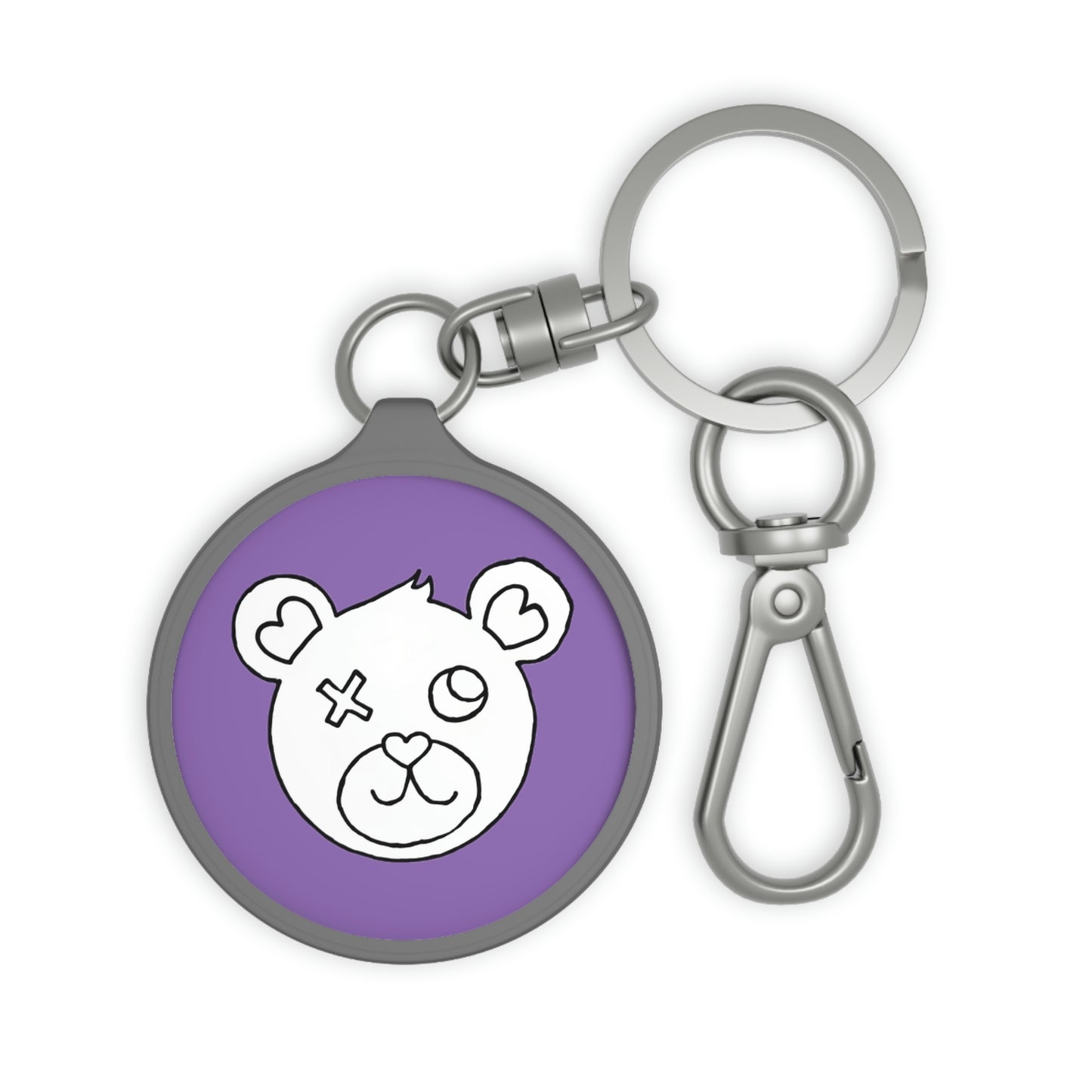 Jk - L🤍VE Bear Keyring Tag