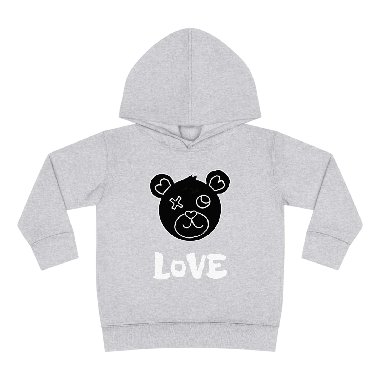 LoVE Bear - Toddler Pullover Fleece Hoodie