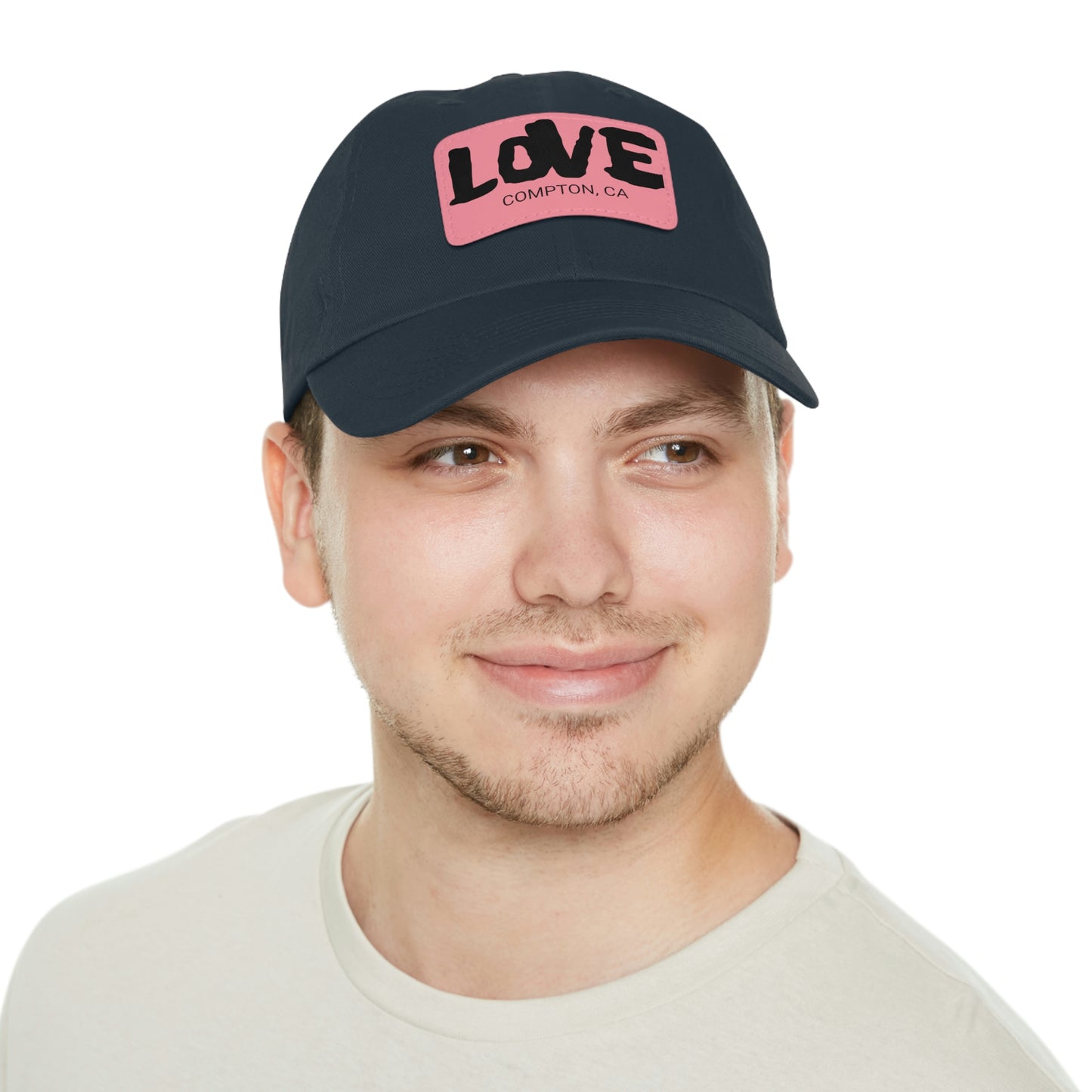 Jk LOVE (Dad) Hat with Leather Patch