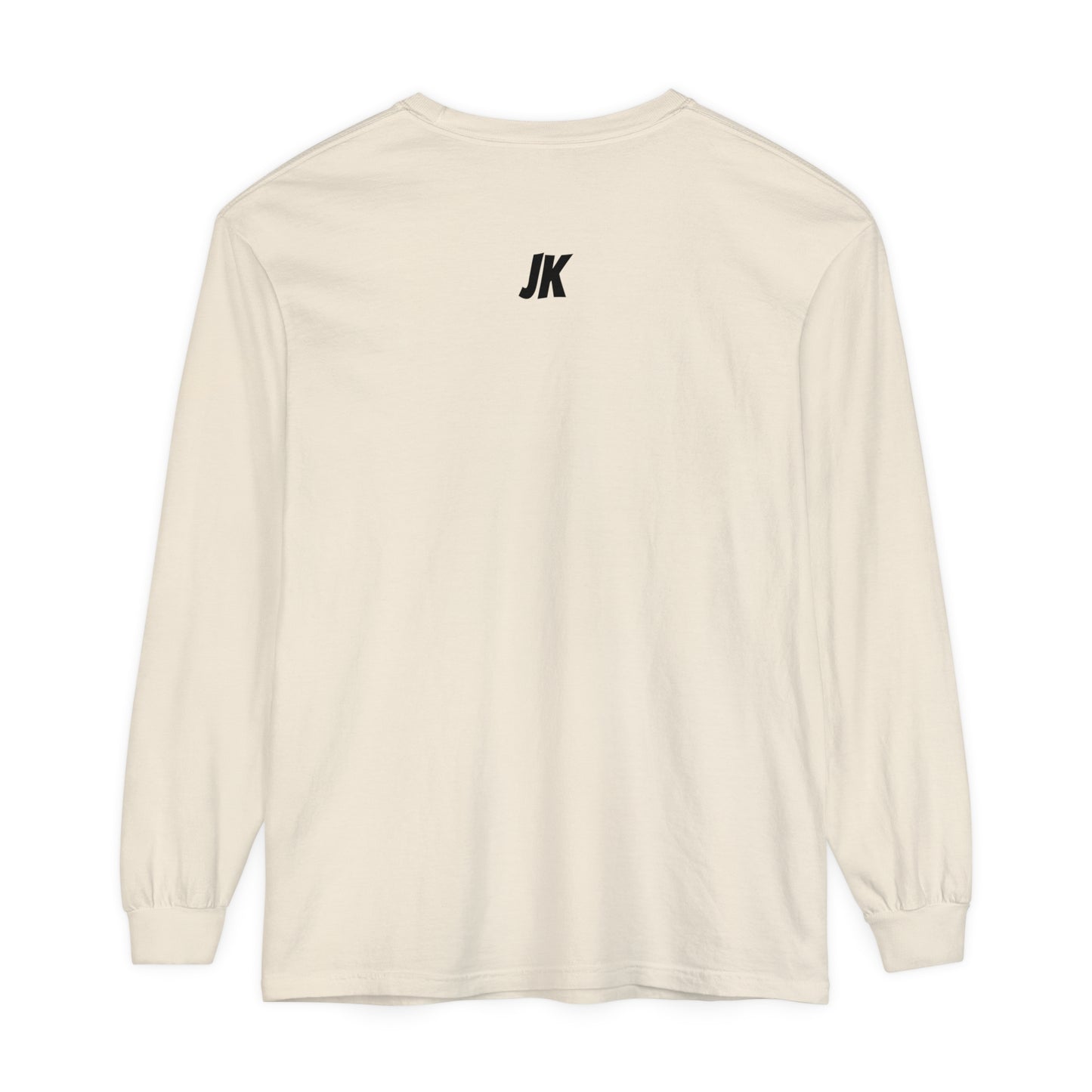 Jk PaPa Bear  - Unisex Garment-dyed Long Sleeve T-Shirt